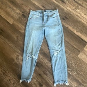 Gap jeans! With rips